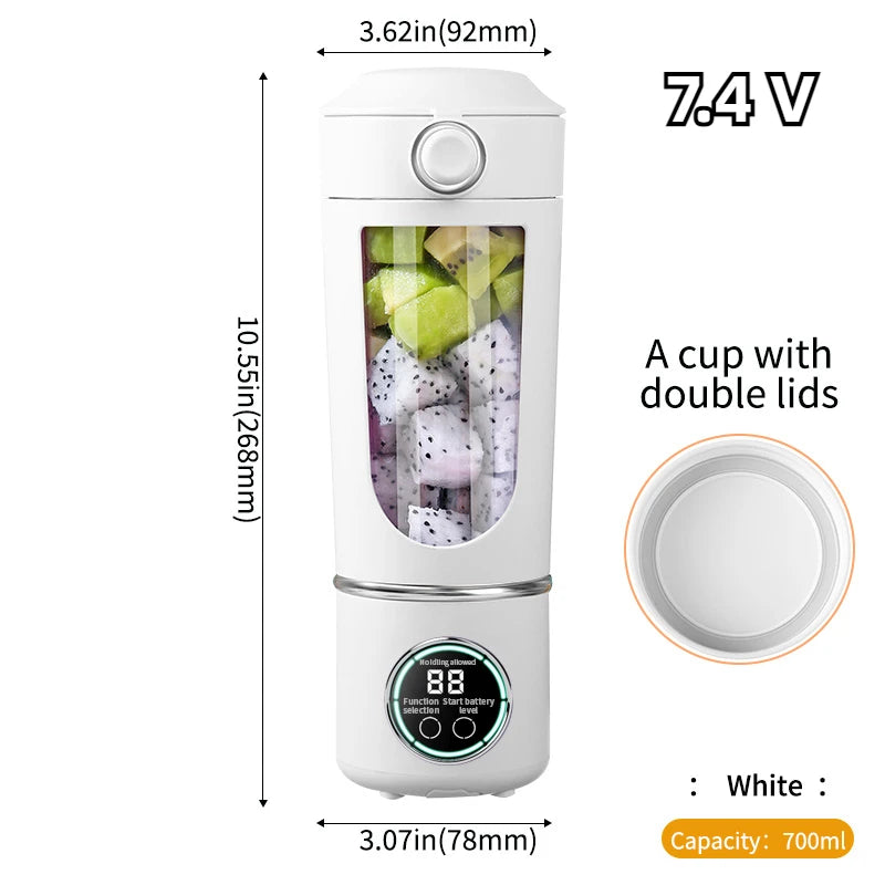 Portable Power Blender for Smoothies, Protein, & Creatine