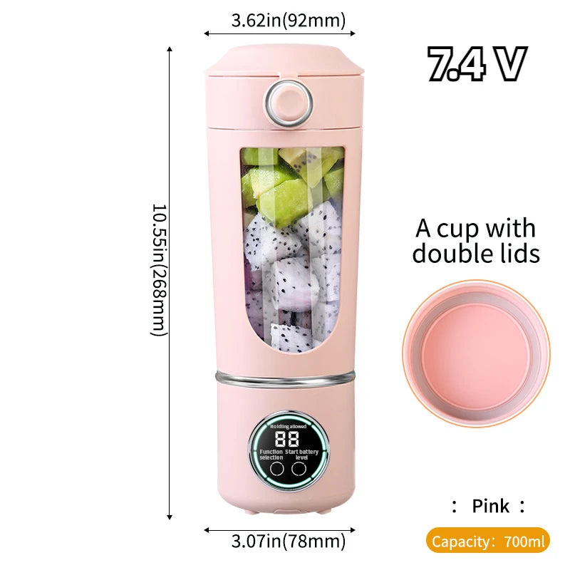 Portable Power Blender for Smoothies, Protein, & Creatine